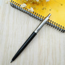 Classic Design Ballpoint Pens Commercial Metal Ballpoint Pen Luxury Portable  Rotating Automatic Ball Pen Exquisite Writing Tool