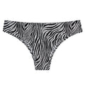 Sexy Women Seamless Underwear High Quality Women's Panties Print Tanga Low-rise Lingerie Ice Silk Intimate Briefs Striped Panty