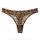 Sexy Women Seamless Underwear High Quality Women's Panties Print Tanga Low-rise Lingerie Ice Silk Intimate Briefs Striped Panty