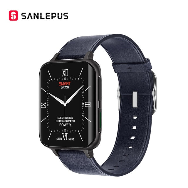 SANLEPUS 2021 New Smart Watch Men Women Bluetooth Call Watch Waterproof Smartwatch MP3 Player For OPPO Android Apple Xiaomi