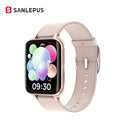 SANLEPUS 2021 New Smart Watch Men Women Bluetooth Call Watch Waterproof Smartwatch MP3 Player For OPPO Android Apple Xiaomi