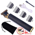 Hair Clipper Electric Hair Trimmer Cordless Shaver Trimmer 0mm Men Barber Hair Cutting Machine Rechargeable Timer Beard Cutter