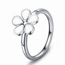 Fashion Luxury Crystal Engagement Ring for Women AAA White Cubic Zirconia Silver color Rings 2020 Wedding Trend Female Jewerly