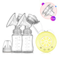 Double Electric Breast Pump USB Electric Breast Pump With Baby Milk Bottle Cold Heat Pad BPA free Powerful Breast Pumps