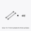 La Monada Sterling Silver Stud Earrings Women Two Ball Fine In 925 Silver Jewelry Woman Earrings Stud Silver 925 Keep Piercing