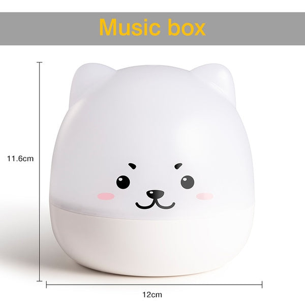 Star Projector Light Colorful Music LED Night Lights For Kids USB Charging/Rotatable/Sing Project lamp Bedroom Party MOONSHADOW