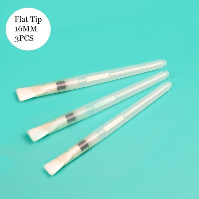 1/3/6 PCS Refillable Paint Brush Water Color Brush Soft Watercolor Brush Ink Pen for Painting Calligraph Drawing Art Supplies