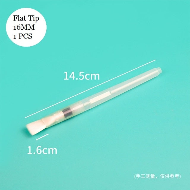 1/3/6 PCS Refillable Paint Brush Water Color Brush Soft Watercolor Brush Ink Pen for Painting Calligraph Drawing Art Supplies