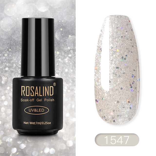 ROSALIND Gel Polish Red Nude Series Polish All For Manicure Nails Art Semi Permanent Gel UV LED Soff Off Hybrid Varnishes