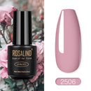ROSALIND Gel Polish Red Nude Series Polish All For Manicure Nails Art Semi Permanent Gel UV LED Soff Off Hybrid Varnishes