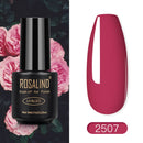 ROSALIND Gel Polish Red Nude Series Polish All For Manicure Nails Art Semi Permanent Gel UV LED Soff Off Hybrid Varnishes