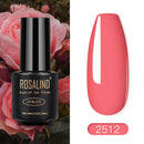 ROSALIND Gel Polish Red Nude Series Polish All For Manicure Nails Art Semi Permanent Gel UV LED Soff Off Hybrid Varnishes