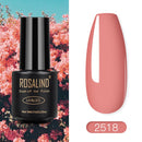 ROSALIND Gel Polish Red Nude Series Polish All For Manicure Nails Art Semi Permanent Gel UV LED Soff Off Hybrid Varnishes