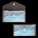 Portable Face Masks Organizer Mask Storage Case Mask Storage Clip Holder Mask Storage Box Dustproof Waterproof Mask Organizer