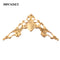 30 Pcs Metal Corner Brackets Gold Bronze Color 40mm Corner Brackets for Photo Frame Furniture Protector Decorative