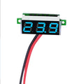 Mini Digital Voltmeter Voltage Tester Meter 0.28 Inch 2.5V-30V LED Screen Electronic Parts Accessories Digital Voltmeter