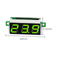 Mini Digital Voltmeter Voltage Tester Meter 0.28 Inch 2.5V-30V LED Screen Electronic Parts Accessories Digital Voltmeter