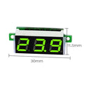 Mini Digital Voltmeter Voltage Tester Meter 0.28 Inch 2.5V-30V LED Screen Electronic Parts Accessories Digital Voltmeter