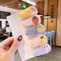 Fashion заколки Sweet Animal Fruit Hairpin Hair Accessories for Women Girls Korean Hair Clips & Pins kawaii Barrettes Headband