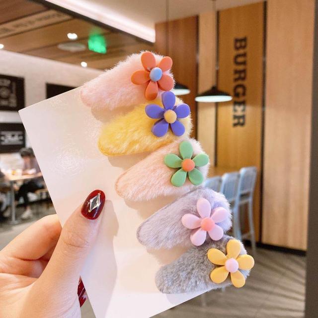 Fashion заколки Sweet Animal Fruit Hairpin Hair Accessories for Women Girls Korean Hair Clips & Pins kawaii Barrettes Headband