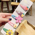 Fashion заколки Sweet Animal Fruit Hairpin Hair Accessories for Women Girls Korean Hair Clips & Pins kawaii Barrettes Headband