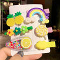 Fashion заколки Sweet Animal Fruit Hairpin Hair Accessories for Women Girls Korean Hair Clips & Pins kawaii Barrettes Headband