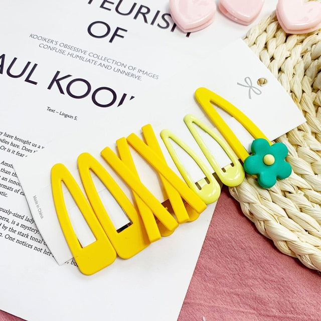 Fashion заколки Sweet Animal Fruit Hairpin Hair Accessories for Women Girls Korean Hair Clips & Pins kawaii Barrettes Headband