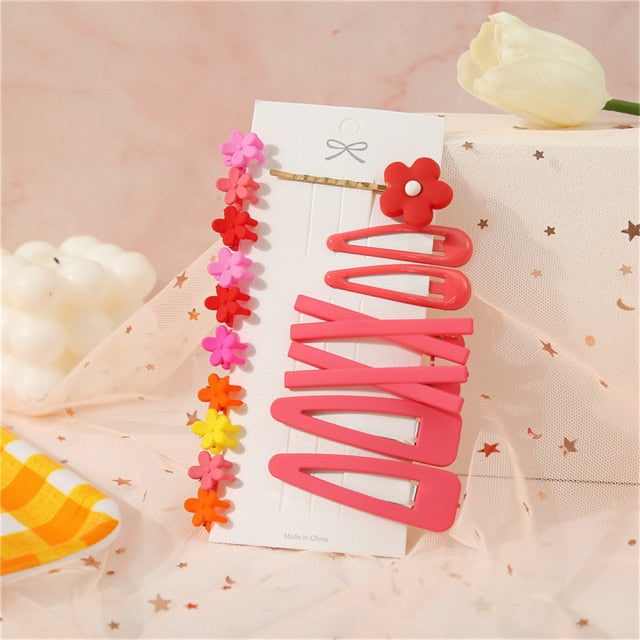 Fashion заколки Sweet Animal Fruit Hairpin Hair Accessories for Women Girls Korean Hair Clips & Pins kawaii Barrettes Headband