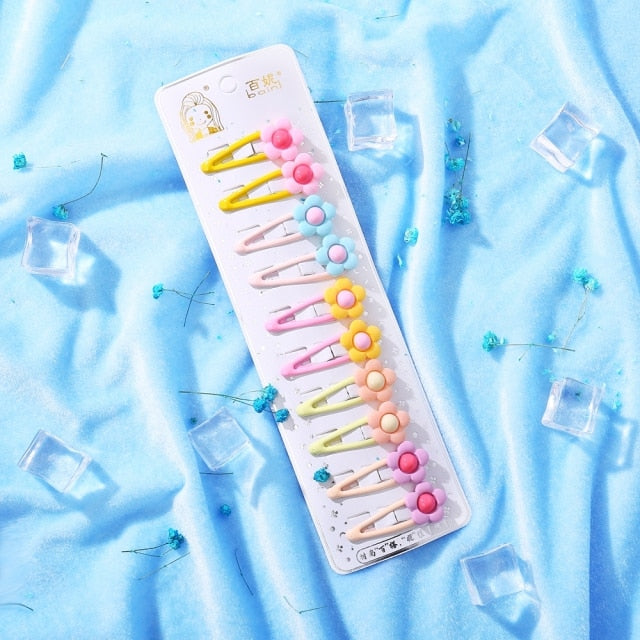 Fashion заколки Sweet Animal Fruit Hairpin Hair Accessories for Women Girls Korean Hair Clips & Pins kawaii Barrettes Headband