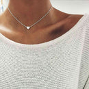 High Quality Clavicle Chain Jewelry Gold Silver Color Bird Pigeon Hearts Stars Choker Necklaces for Women Daily Collares