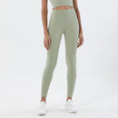 SOISOU New Yoga Pants Women Leggings Yoga Pants Girl Fitness Soft Tights High Waist Mention Hip No T Line Women's Sports Pants