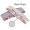 3/5/10pcs lot New Nail File Flower Printed Nail buffer Colorful Lime a ongle 80/100/150/180/240 Professional Manicure Tools