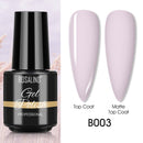 ROSALIND Varnishes Hybrid UV Gel Polish Needed Matte Top Coat All For Nail Art Design Manicure Need UV LED Lamp Semi Permanent