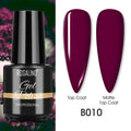 ROSALIND Varnishes Hybrid UV Gel Polish Needed Matte Top Coat All For Nail Art Design Manicure Need UV LED Lamp Semi Permanent
