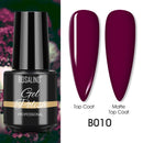 ROSALIND Varnishes Hybrid UV Gel Polish Needed Matte Top Coat All For Nail Art Design Manicure Need UV LED Lamp Semi Permanent