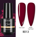 ROSALIND Varnishes Hybrid UV Gel Polish Needed Matte Top Coat All For Nail Art Design Manicure Need UV LED Lamp Semi Permanent