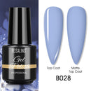 ROSALIND Varnishes Hybrid UV Gel Polish Needed Matte Top Coat All For Nail Art Design Manicure Need UV LED Lamp Semi Permanent