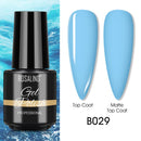 ROSALIND Varnishes Hybrid UV Gel Polish Needed Matte Top Coat All For Nail Art Design Manicure Need UV LED Lamp Semi Permanent