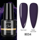 ROSALIND Varnishes Hybrid UV Gel Polish Needed Matte Top Coat All For Nail Art Design Manicure Need UV LED Lamp Semi Permanent