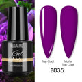 ROSALIND Varnishes Hybrid UV Gel Polish Needed Matte Top Coat All For Nail Art Design Manicure Need UV LED Lamp Semi Permanent