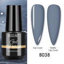 ROSALIND Varnishes Hybrid UV Gel Polish Needed Matte Top Coat All For Nail Art Design Manicure Need UV LED Lamp Semi Permanent