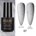 ROSALIND Varnishes Hybrid UV Gel Polish Needed Matte Top Coat All For Nail Art Design Manicure Need UV LED Lamp Semi Permanent