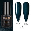 ROSALIND Varnishes Hybrid UV Gel Polish Needed Matte Top Coat All For Nail Art Design Manicure Need UV LED Lamp Semi Permanent