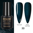 ROSALIND Varnishes Hybrid UV Gel Polish Needed Matte Top Coat All For Nail Art Design Manicure Need UV LED Lamp Semi Permanent