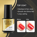 ROSALIND Varnishes Hybrid UV Gel Polish Needed Matte Top Coat All For Nail Art Design Manicure Need UV LED Lamp Semi Permanent