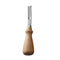 3 size A4mm A6mm A8mm Practical Leather Craft Edge Beveler Skiving Beveling Knife DIY Cutting Hand Craft Tool with Wood Handle