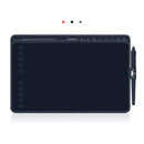 HUION 8192 Levels Graphic Tablet HS611 Digital Drawing Tablets with Express Keys Bar Battery-Free Pen Support Tilt Function