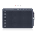 HUION 8192 Levels Graphic Tablet HS611 Digital Drawing Tablets with Express Keys Bar Battery-Free Pen Support Tilt Function