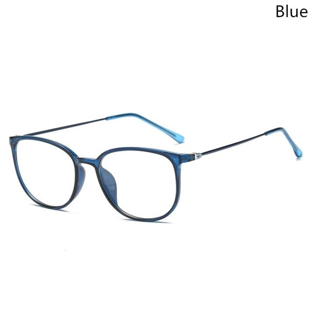 2021 TR90 Eyeglasses Frames Women Glasses Men Glasses Frame Transparent  Clear Lens Optical Eyewear Oculos De Grau Feminino