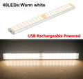 LED Motion Sensor Closet Light 6 10 24 40 60 LEDs Under Cabinet Light Magnetic Night Lamp For Kitchen Stairs Wardrobe Cupboard